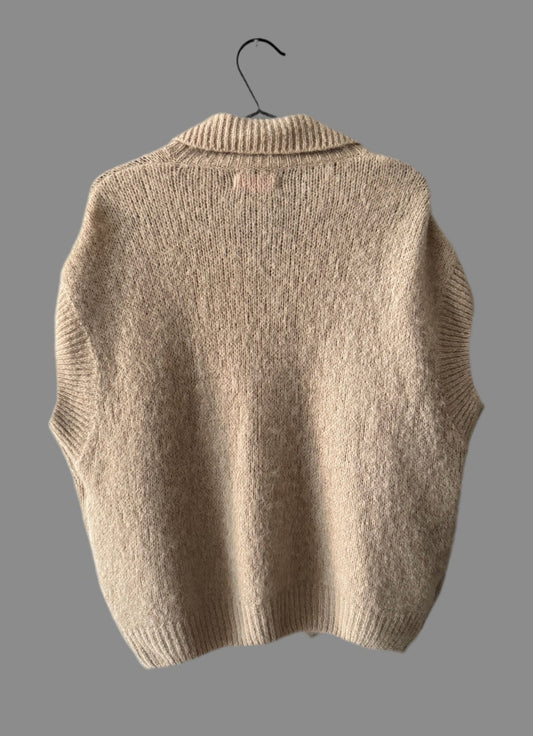 Strickjacke kurzarm